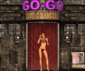 3d toon gogo dancer -..