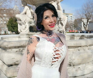 Tattooed Romanian MILF Megan..