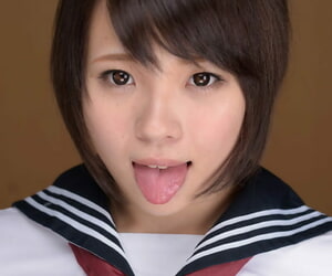 Cute Japanese schoolgirl..